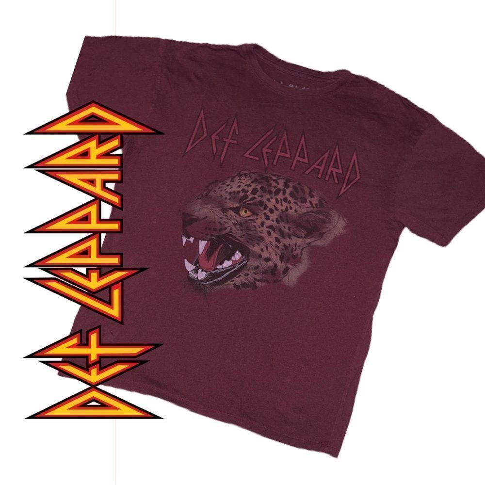 Def Leppard Men’s Short Sleeve Tee Shirt - Size S